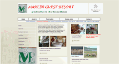 Desktop Screenshot of marlinguestresort.com